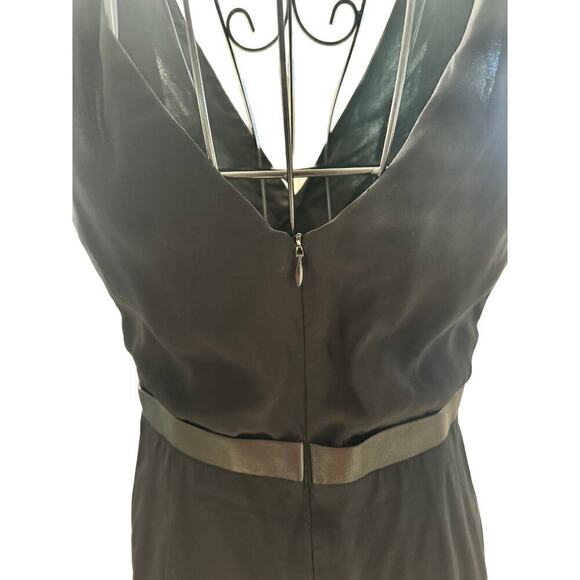 Rag & Bone Silk and Leather Mini Dress Size 0 - Picture 5 of 7